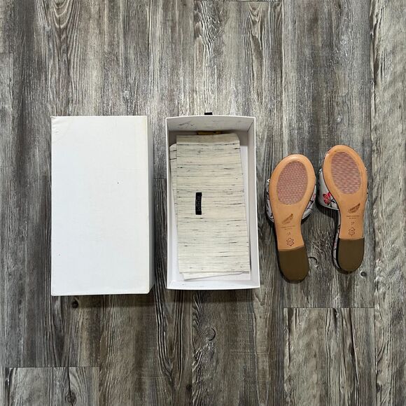 WHIM New York Leela Embroidered Slide Sandals EU 37 - Picture 9 of 9